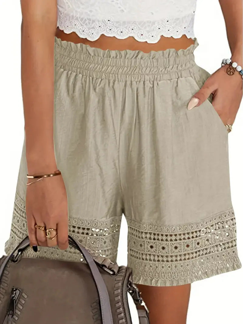 Women's Pure Color Shorts