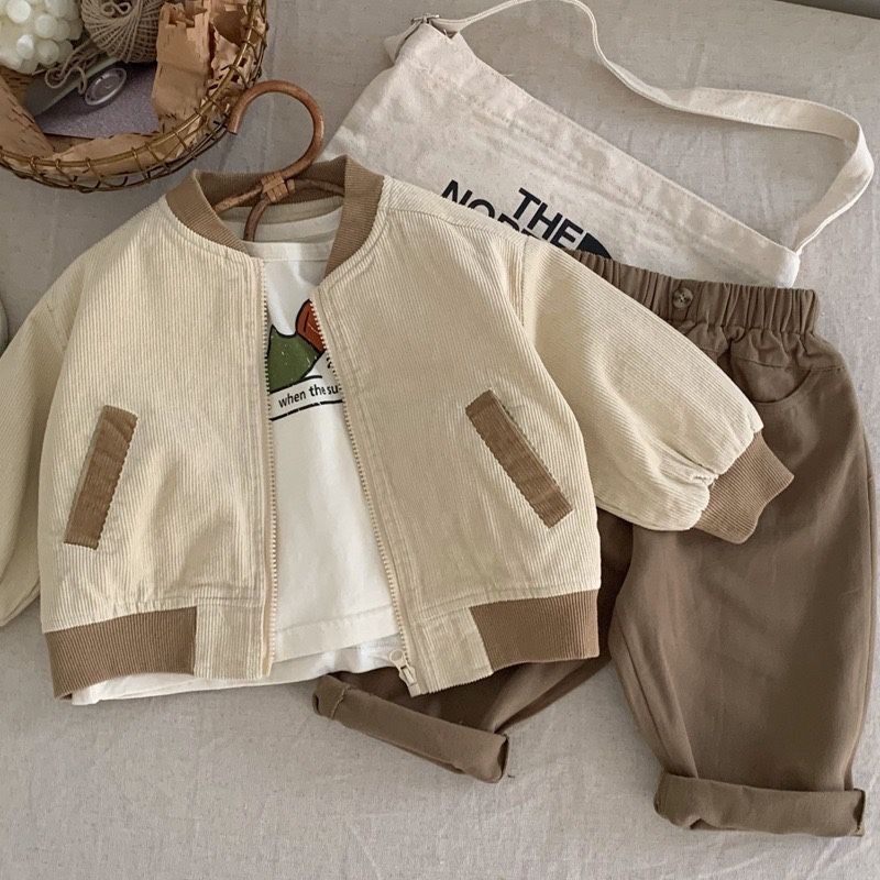 Kid's Overcoat Spring Cloth