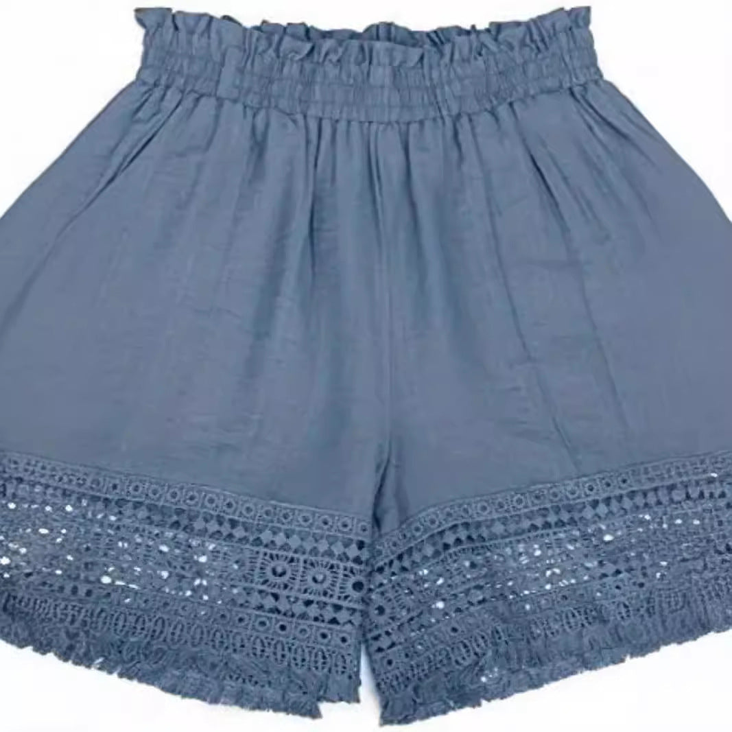 Women's Pure Color Shorts